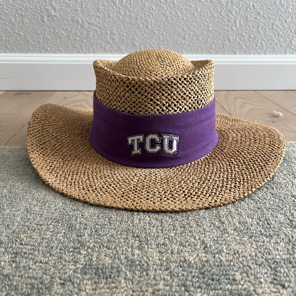 TCU Straw Hat (Texas Christian University)